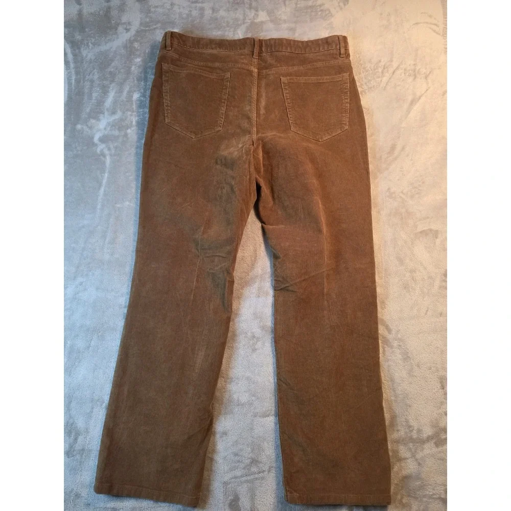 Banana Republic Mens Pants 36x30 Brown Corduroy Aiden Straight Casual Cotton